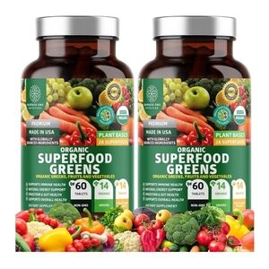 Organic Superfood Greens Supplement